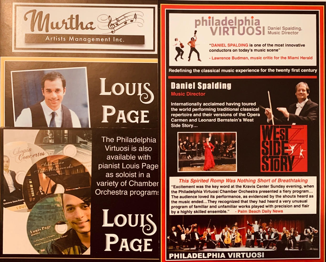 Louis Page Handbill